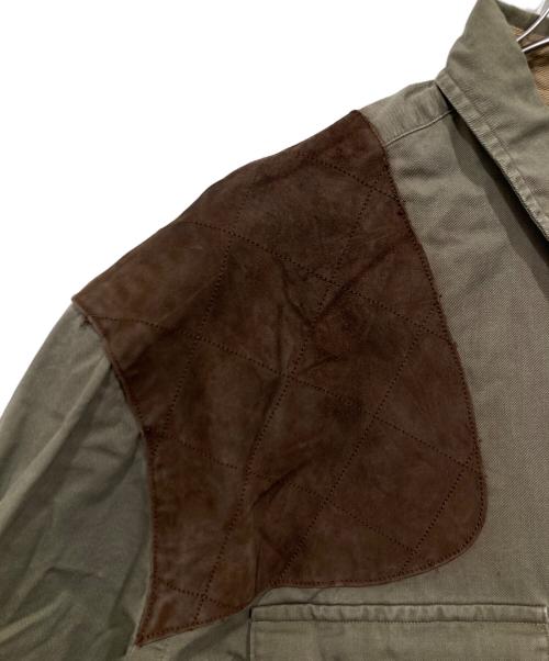 POLO RALPH LAUREN（ポロ・ラルフローレン）POLO RALPH LAUREN (ポロ・ラルフローレン) ショルダーパッチシャツ オリーブ サイズ:XXLの古着・服飾アイテム