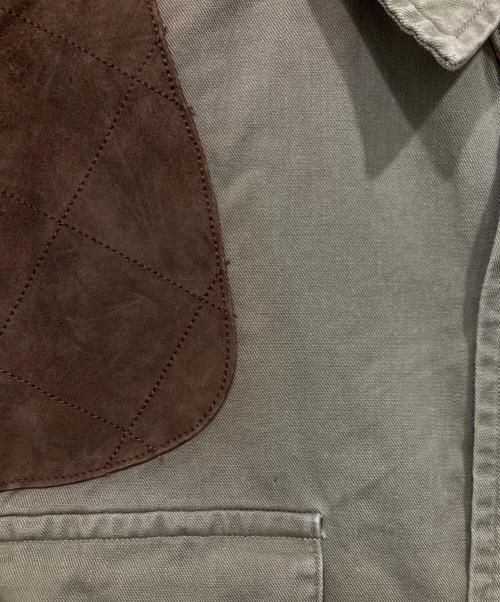 POLO RALPH LAUREN（ポロ・ラルフローレン）POLO RALPH LAUREN (ポロ・ラルフローレン) ショルダーパッチシャツ オリーブ サイズ:XXLの古着・服飾アイテム