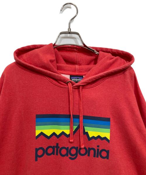 Patagonia（パタゴニア）Patagonia (パタゴニア) プルオーバーパーカー レッド サイズ:XXLの古着・服飾アイテム