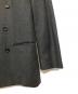 中古・古着 theory (セオリー) SLEEK FLANNEL BOXY DB JKT/ウールダブルジャケット グレー サイズ:2：10000円