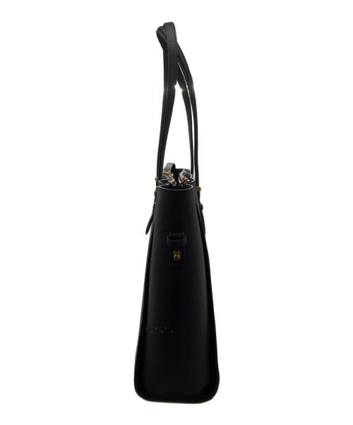 CHARLES & KEITH（チャールズアンドキース）CHARLES & KEITH (チャールズアンドキース) クラッシックダブルハンドルトートバッグ ブラックの古着・服飾アイテム