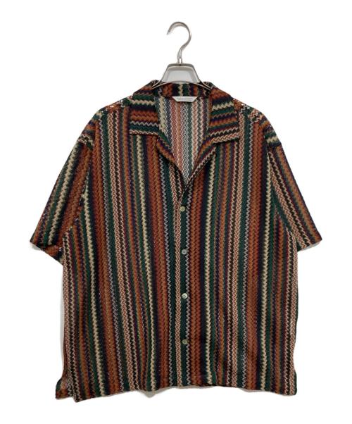 JOURNAL STANDARD（ジャーナルスタンダード）JOURNAL STANDARD (ジャーナルスタンダード) バルファレース オープンシャツ ブラウン サイズ:sの古着・服飾アイテム