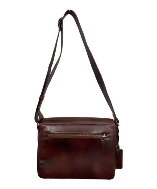 MOTHERHOUSE（マザーハウス）MOTHERHOUSE (マザーハウス) アンティーク B5 ショルダーバッグ ブラウンの古着・服飾アイテム