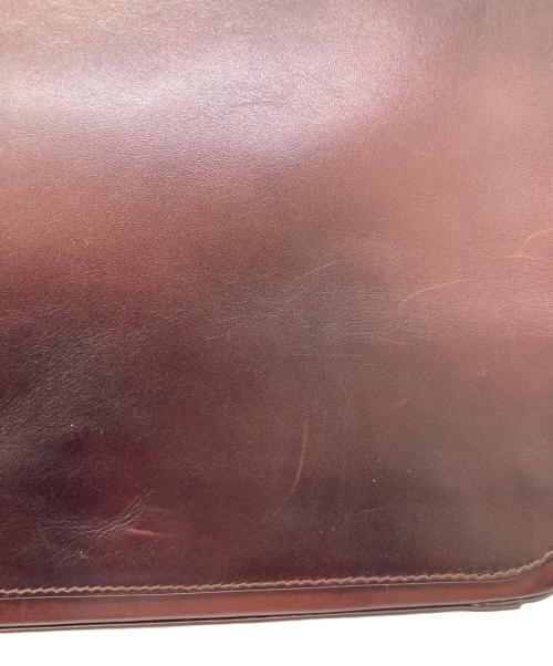 MOTHERHOUSE（マザーハウス）MOTHERHOUSE (マザーハウス) アンティーク B5 ショルダーバッグ ブラウンの古着・服飾アイテム