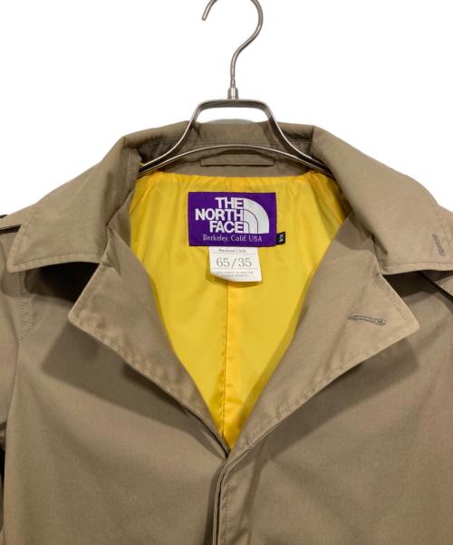 THE NORTHFACE PURPLELABEL（ザ・ノースフェイス パープルレーベル）THE NORTHFACE PURPLELABEL (ザ・ノースフェイス パープルレーベル) ステンカラーコート ブラウン サイズ:Ｍの古着・服飾アイテム