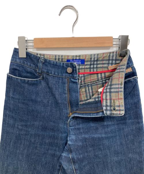 Burberry's（バーバリー）Burberry's (バーバリー) 裏ノバチェックデニムパンツ インディゴ サイズ:38の古着・服飾アイテム