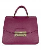 FURLAフルラ）の古着「チェーンショルダーバッグ」｜パープル