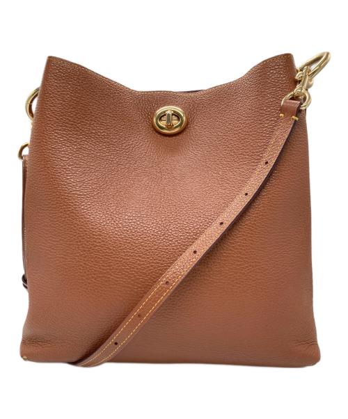 COACH（コーチ）COACH (コーチ) チャーリーバケット 2WAYバッグ ブラウンの古着・服飾アイテム