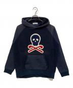 MARK&LONAマークアンドロナ）の古着「裏起毛パーカー」｜ネイビー