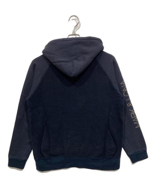 MARK&LONA（マークアンドロナ）MARK&LONA (マークアンドロナ) 裏起毛パーカー ネイビー サイズ:Lの古着・服飾アイテム