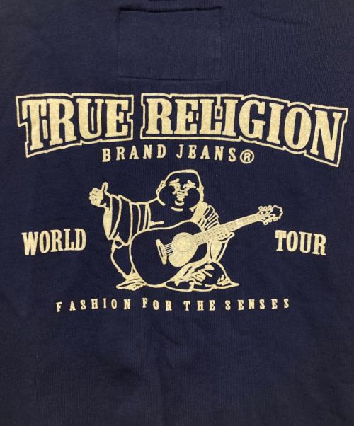 TRUE RELIGION（トゥルー レリジョン）TRUE RELIGION (トゥルー レリジョン) ジップパーカー ネイビー サイズ:Mの古着・服飾アイテム