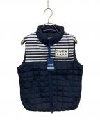 muta MARINEムータマリン）の古着「ダウンベスト」｜ネイビー