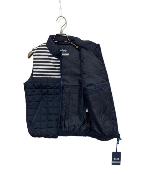 muta MARINE（ムータマリン）muta MARINE (ムータマリン) ダウンベスト ネイビー サイズ:Mの古着・服飾アイテム