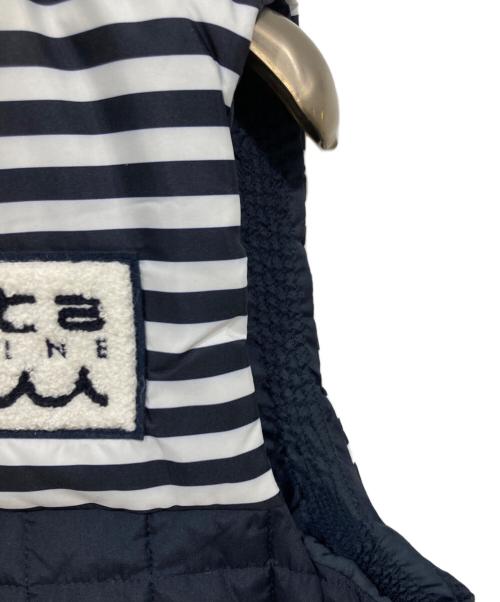 muta MARINE（ムータマリン）muta MARINE (ムータマリン) ダウンベスト ネイビー サイズ:Mの古着・服飾アイテム