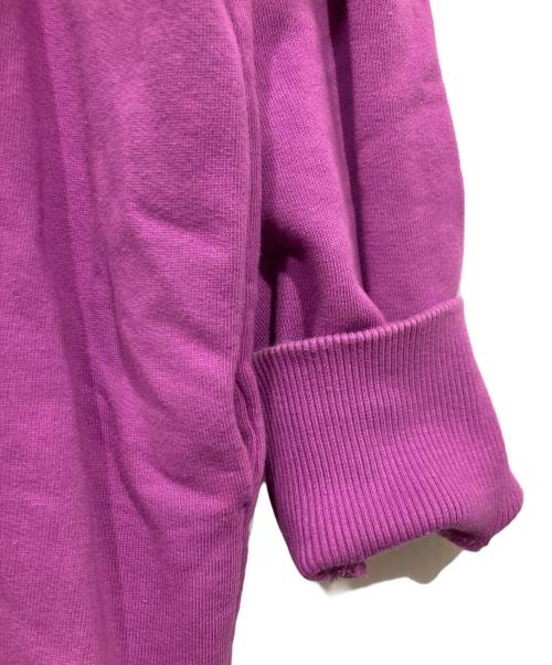 MSGM（エムエスジーエム）MSGM (エムエスジーエム) スウェットワンピース パープル サイズ:sの古着・服飾アイテム