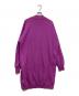 MSGM (エムエスジーエム) スウェットワンピース パープル サイズ:s：4000円