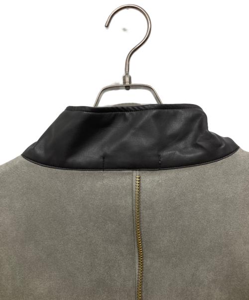 theodoric（テオドリック）THEODORIC (テオドリック) 異素材スウェット グレー サイズ:Fの古着・服飾アイテム