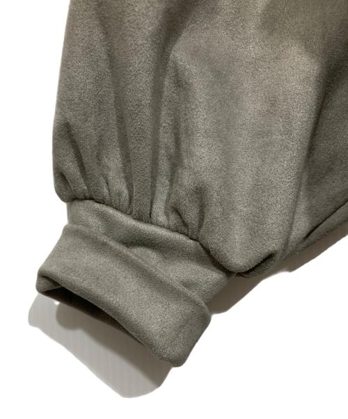theodoric（テオドリック）THEODORIC (テオドリック) 異素材スウェット グレー サイズ:Fの古着・服飾アイテム