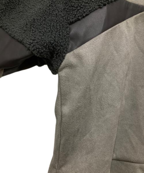 theodoric（テオドリック）THEODORIC (テオドリック) 異素材スウェット グレー サイズ:Fの古着・服飾アイテム