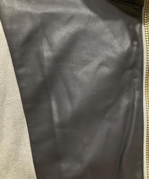 theodoric（テオドリック）THEODORIC (テオドリック) 異素材スウェット グレー サイズ:Fの古着・服飾アイテム