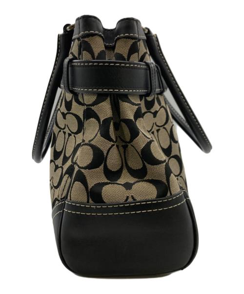 COACH（コーチ）COACH (コーチ) ハンドバッグ/シグネチャー ベージュの古着・服飾アイテム