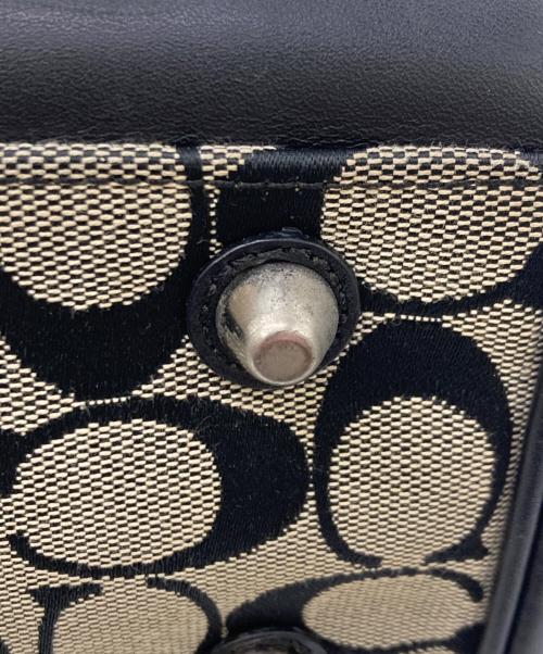 COACH（コーチ）COACH (コーチ) ハンドバッグ/シグネチャー ベージュの古着・服飾アイテム