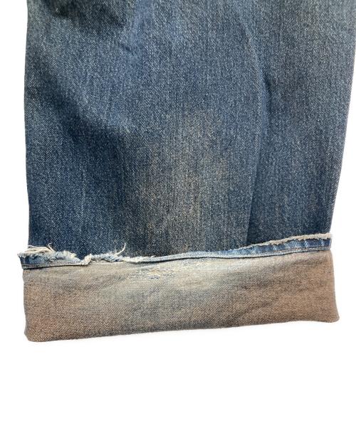 MONKEY TIME（モンキータイム）MONKEY TIME (モンキータイム) オーバーダイ デニム カーブ パンツ インディゴ サイズ:Mの古着・服飾アイテム