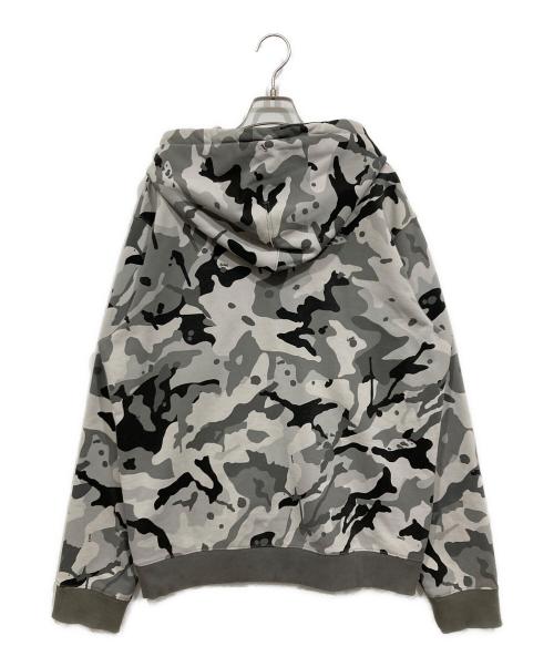 COACH（コーチ）COACH (コーチ) カモフラジップパーカー グレー サイズ:Lの古着・服飾アイテム