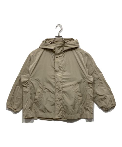 Gymphlex（ジムフレックス）Gymphlex (ジムフレックス) フーデッドナイロンジャケット グレー サイズ:14の古着・服飾アイテム