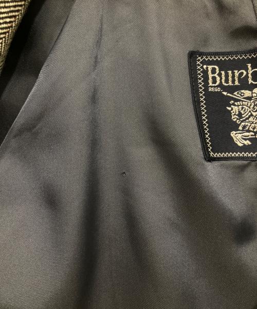 Burberry's（バーバリー）Burberry's (バーバリー) 比翼ツイードコート グレー サイズ:サイズ記載なしの古着・服飾アイテム
