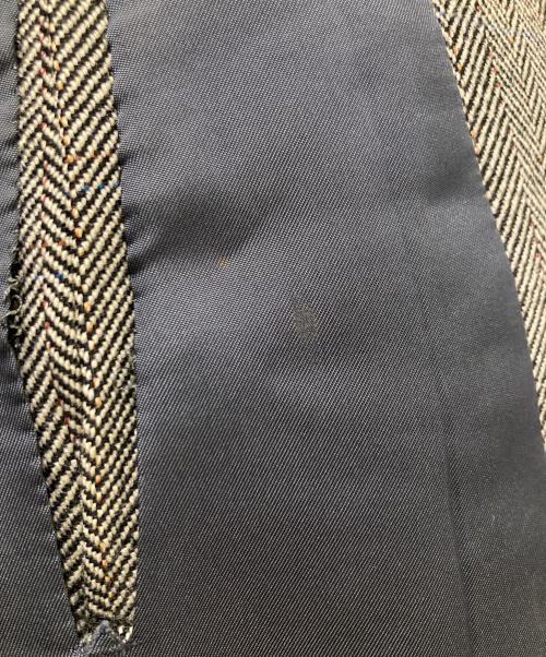 Burberry's（バーバリー）Burberry's (バーバリー) 比翼ツイードコート グレー サイズ:サイズ記載なしの古着・服飾アイテム