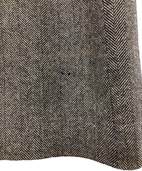 Burberry's（バーバリー）Burberry's (バーバリー) 比翼ツイードコート グレー サイズ:サイズ記載なしの古着・服飾アイテム