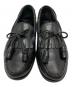 中古・古着 PARABOOT (パラブーツ) BEAMS F別注 キルト タッセル ローファー ブラック サイズ:6 1/2：20000円