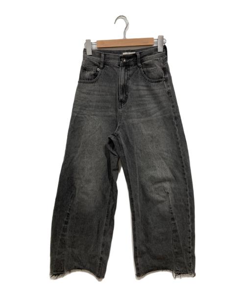 Q.anos（キュアノス）Q.anos (キュアノス) ブルージュデニム グレー サイズ:PSの古着・服飾アイテム