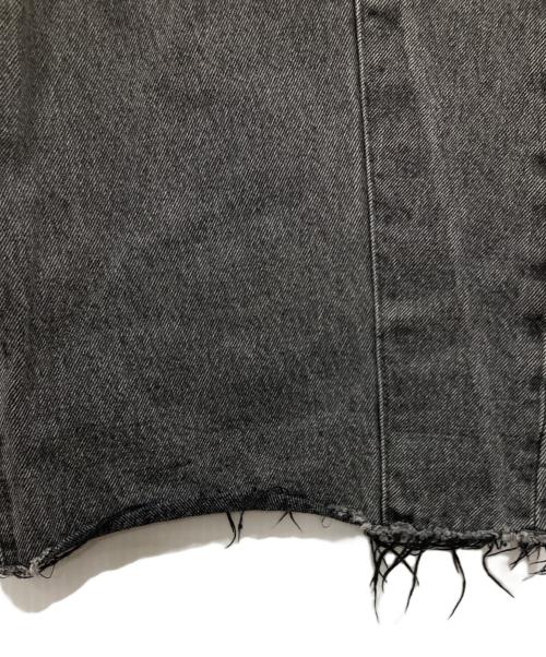 Q.anos（キュアノス）Q.anos (キュアノス) ブルージュデニム グレー サイズ:PSの古着・服飾アイテム