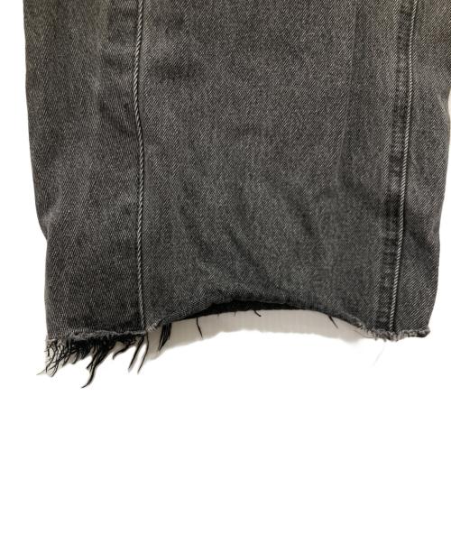 Q.anos（キュアノス）Q.anos (キュアノス) ブルージュデニム グレー サイズ:PSの古着・服飾アイテム