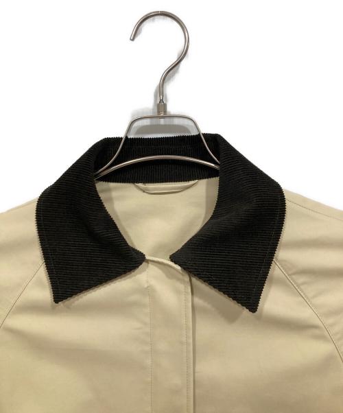 toteme（トーテム）toteme (トーテム) Summer Country ジャケット ベージュ×ブラウン サイズ:32の古着・服飾アイテム