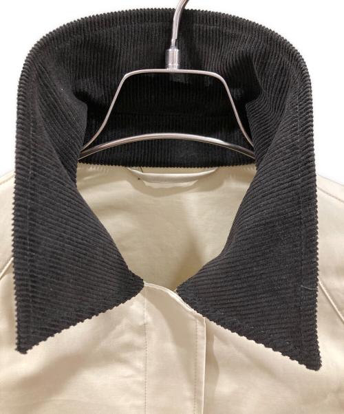 toteme（トーテム）toteme (トーテム) Summer Country ジャケット ベージュ×ブラウン サイズ:32の古着・服飾アイテム