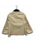 toteme (トーテム) Summer Country ジャケット ベージュ×ブラウン サイズ:32：30000円