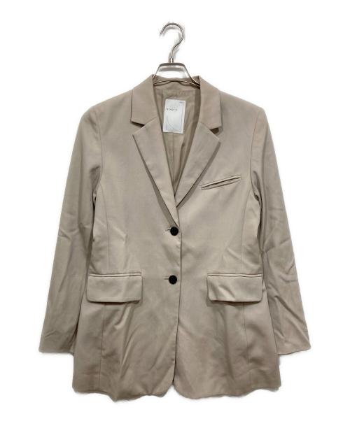 Noble（ノーブル）Noble (ノーブル) ピークドロングジャケット アイボリー サイズ:Sの古着・服飾アイテム