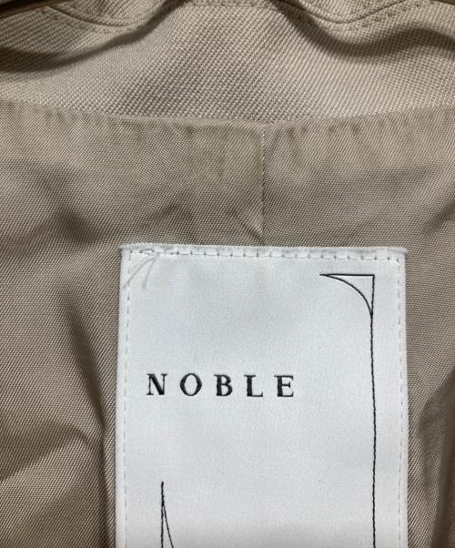 Noble（ノーブル）Noble (ノーブル) ピークドロングジャケット アイボリー サイズ:Sの古着・服飾アイテム