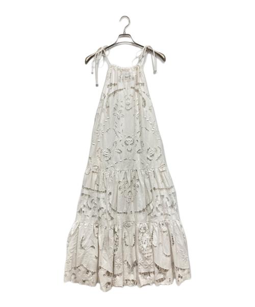 sea NEW YORK（シー ニューヨーク）sea NEW YORK (シー ニューヨーク) キャミソールワンピース ホワイト サイズ:XXSの古着・服飾アイテム