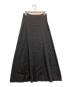 edit.for lulu（エディットフォールル）の古着「abc ストレッチフレアスカート」｜ブラック