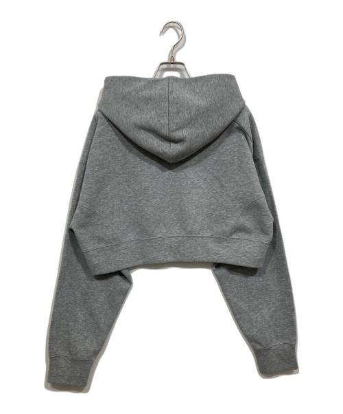 CAPRICIEUX LE'MAGE（カプリシューレマージュ）CAPRICIEUX LE'MAGE (カプリシューレマージュ) クロップフーディー グレー サイズ:freeの古着・服飾アイテム