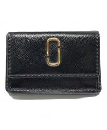 Marc by Marc Jacobs（マークバイマークジェイコブス）の古着「スナップショット 3つ折り財布」｜グレー×ブラック