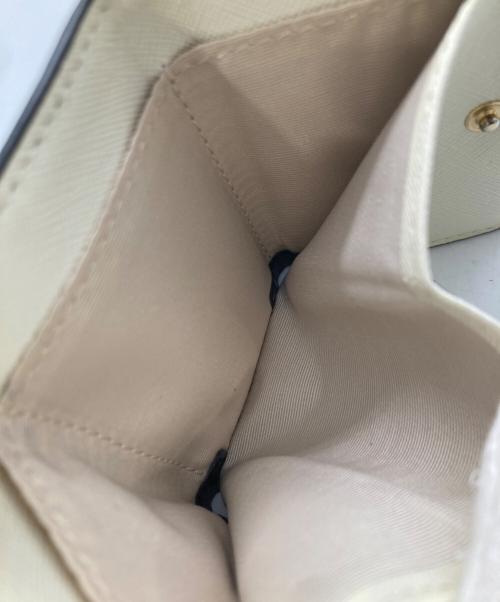 Marc by Marc Jacobs（マークバイマークジェイコブス）Marc by Marc Jacobs (マークバイマークジェイコブス) スナップショット 3つ折り財布 グレー×ブラックの古着・服飾アイテム