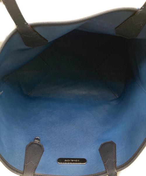 MICHAEL KORS（マイケル・コース）MICHAEL KORS (マイケル・コース) トートバッグ ネイビーの古着・服飾アイテム