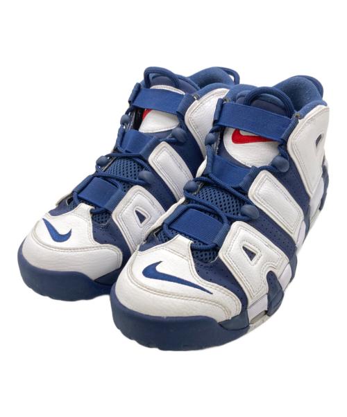 NIKE（ナイキ）NIKE (ナイキ) スニーカー / Air More Uptempo '96 Olympic ホワイト×ネイビー サイズ:27の古着・服飾アイテム