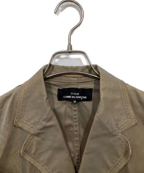 tricot COMME des GARCONS（トリココムデギャルソン）tricot COMME des GARCONS (トリココムデギャルソン) ジャケット カーキ サイズ:Mの古着・服飾アイテム
