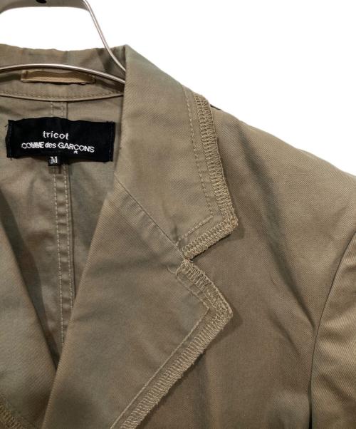 tricot COMME des GARCONS（トリココムデギャルソン）tricot COMME des GARCONS (トリココムデギャルソン) ジャケット カーキ サイズ:Mの古着・服飾アイテム